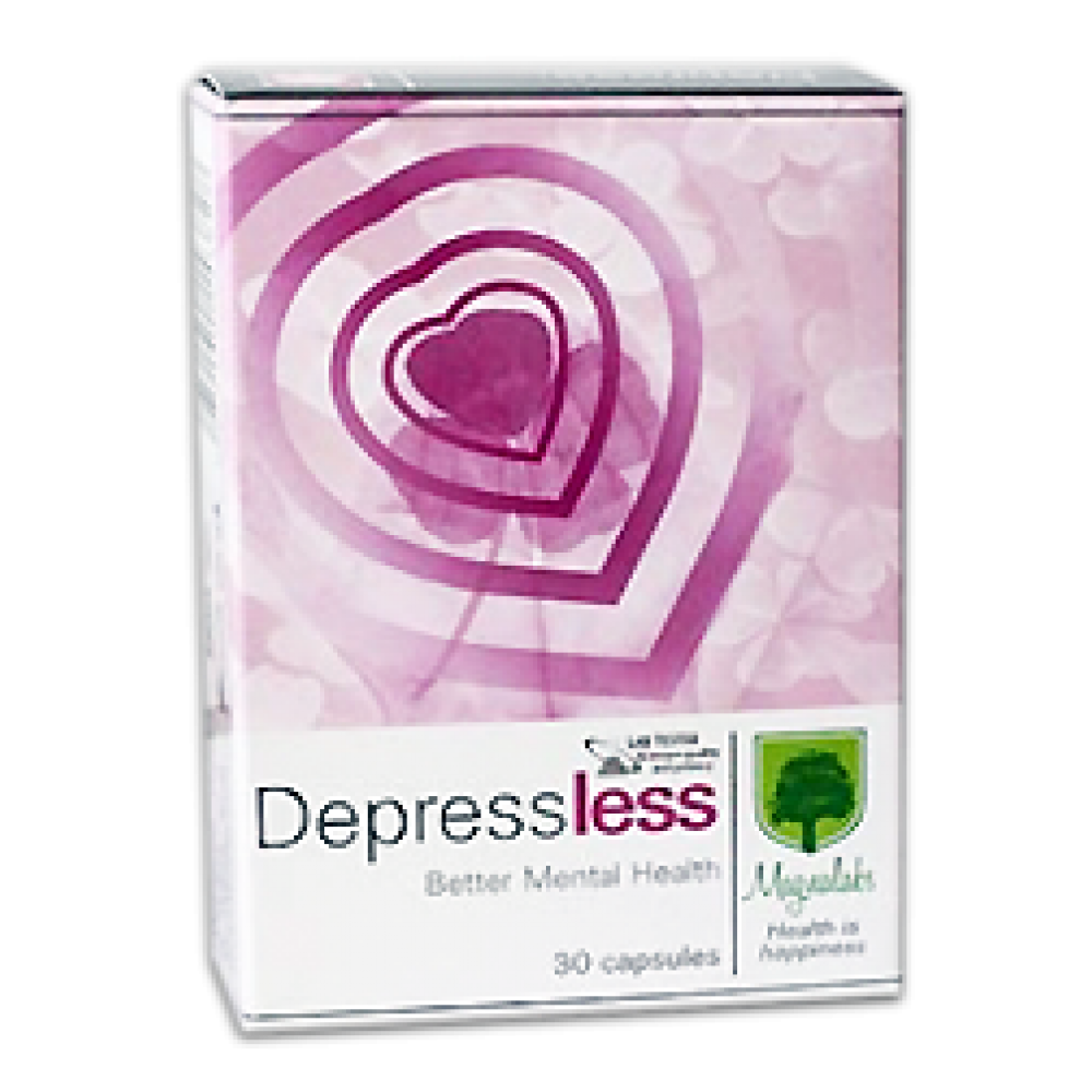 Depressless Тревожност и лека депресия 30 капсули - Mозък и нервна система