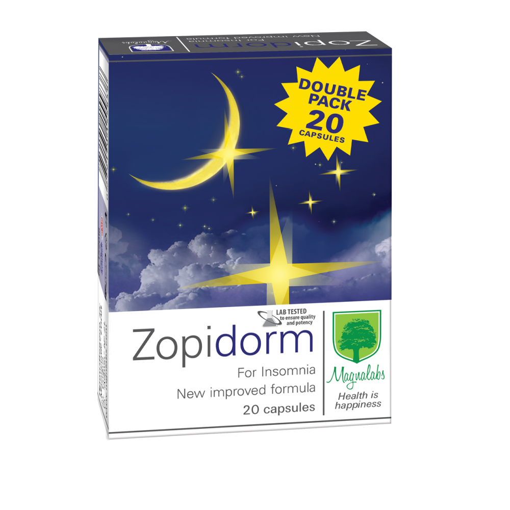 Zopidorm при безсъние 10 капсули - Безсъние и напрежение