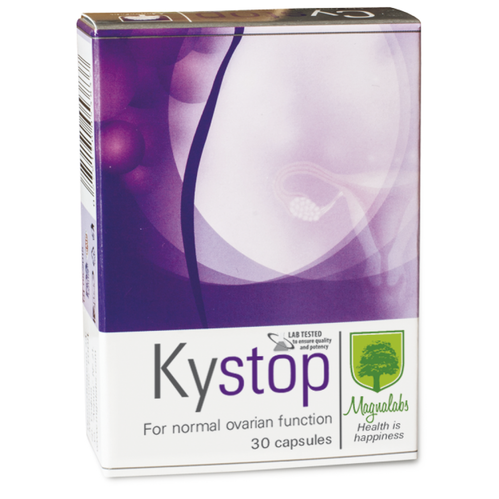 Kystop за нормална функция на яйчниците 30 капсули - Пикочо-полова система