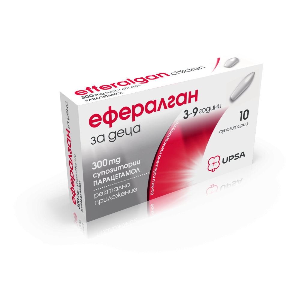ЕФЕРАЛГАН супоз 300 мг x 10 бр