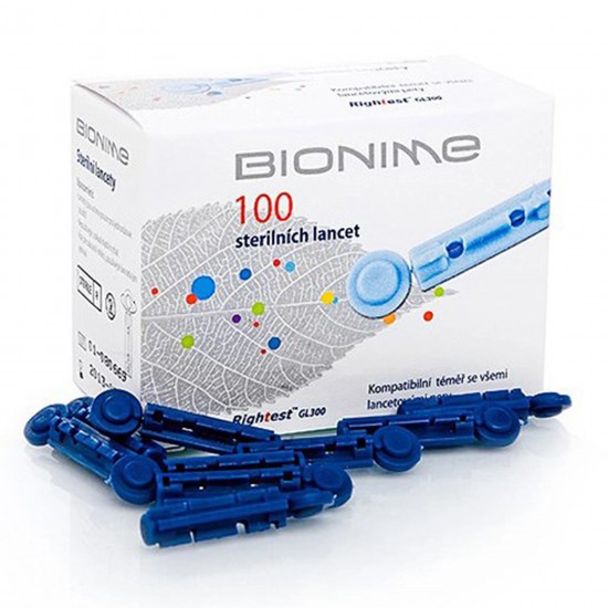 ЛАНЦЕТИ BIONIME GL300 х 100 бр