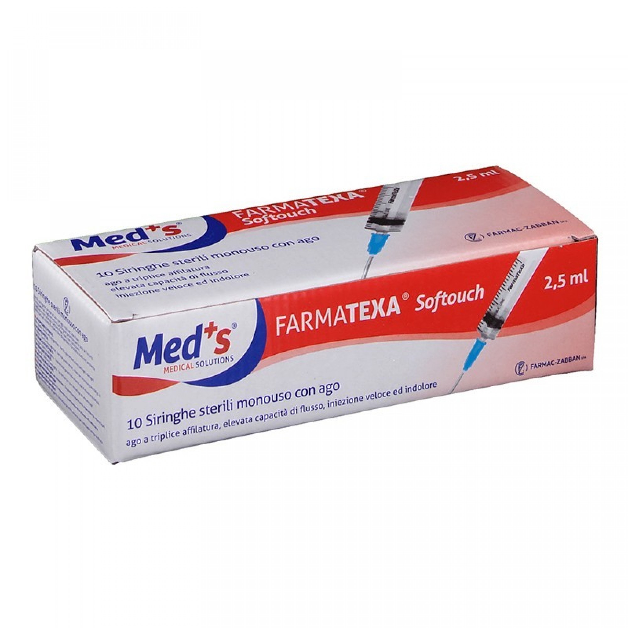 СПРИНЦОВКА с игла 2.5 мл FARMATEXA х 100 бр MED'S | Аптека Феникс