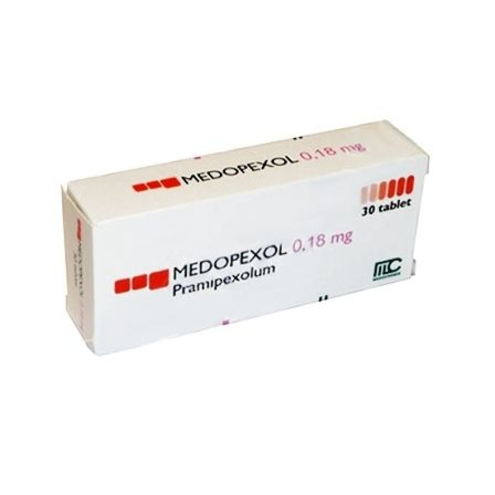 МЕДОПЕКСОЛ табл 0.18 мг х 30 бр - Лекарства с рецепта