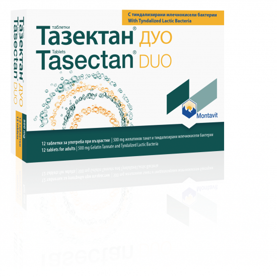 ТАЗЕКТАН ДУО табл 500 мг х 12 бр