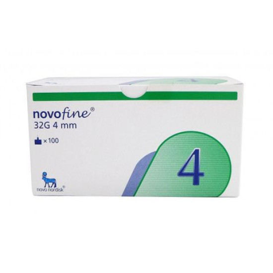 ИГЛИ NOVOFINE 32G х 4 мм х 100 бр