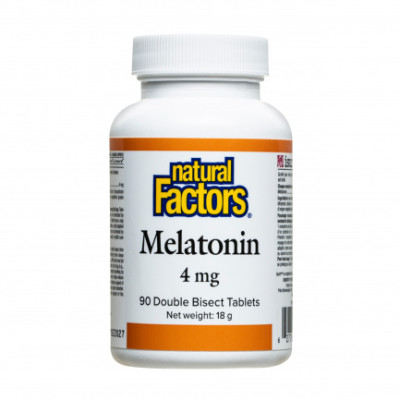МЕЛАТОНИН табл 4 мг х 90 бр NATURAL FACTORS