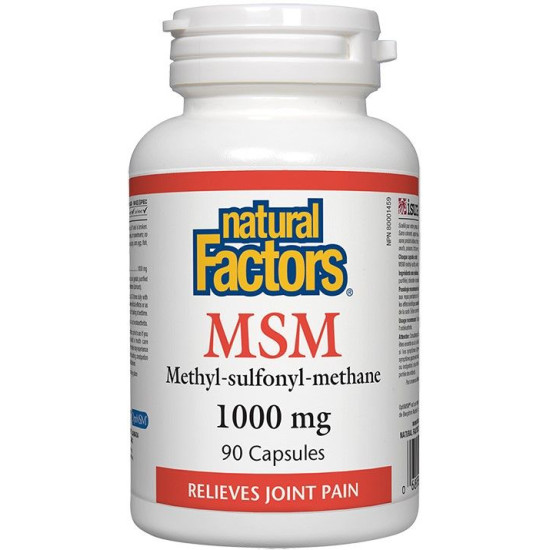 МСМ /метилсулфонилметан/ капс 1000 мг х 90 бр NATURAL FACTORS