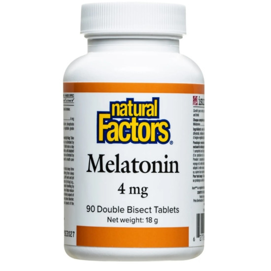 МЕЛАТОНИН табл 4 мг х 90 бр NATURAL FACTORS