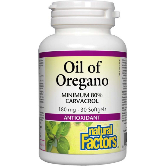 РИГАН МАСЛО ОРГАНИК капс 180 мг х 30 бр NATURAL FACTORS