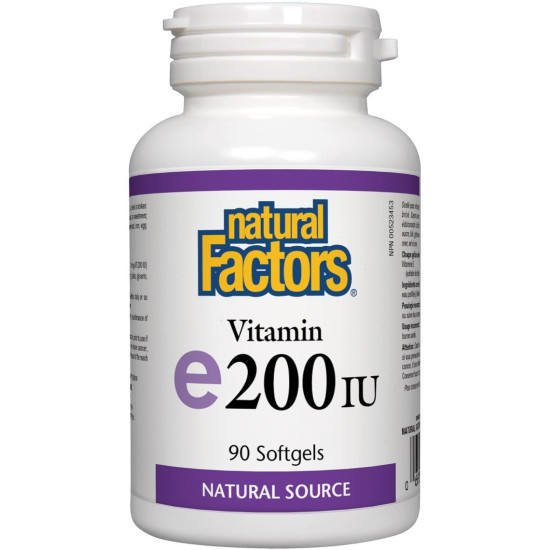 ВИТАМИН Е MIXED капс 134 мг/200 IU х 90 бр NATURAL FACTORS