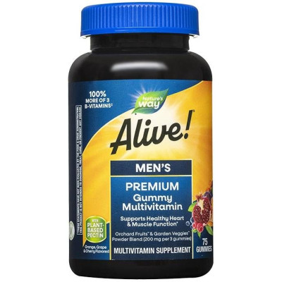 АЛАЙВ ГЪМИ ЗА МЪЖЕ желирани табл 100 мг х 75 бр NW