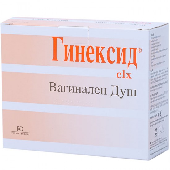 ГИНЕКСИД вагинален душ х 3 дози NATURPHARMA