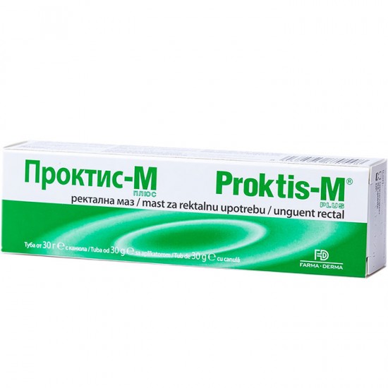 ПРОКТИС М ректална маз 30 г NATURPHARMA