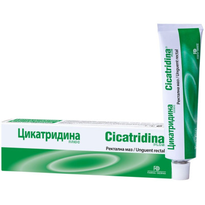 ЦИКАТРИДИНА ПЛЮС ректална маз 30 г NATURPHARMA