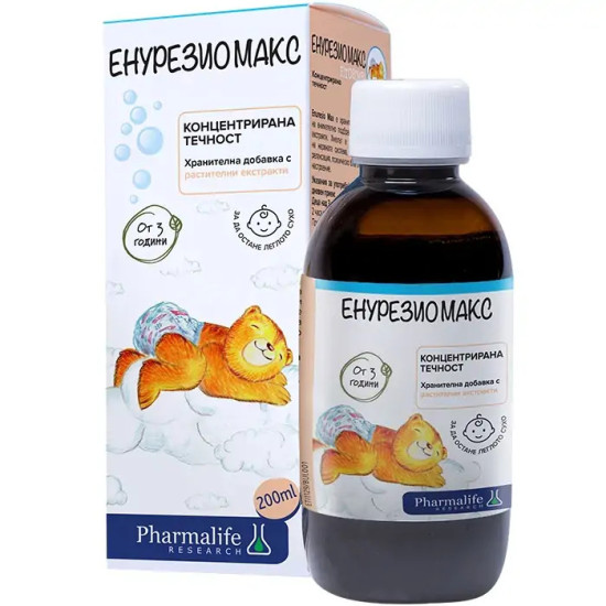 ЕНУРЕЗИО МАКС БИМБИ сироп 200 мл NATURPHARMA
