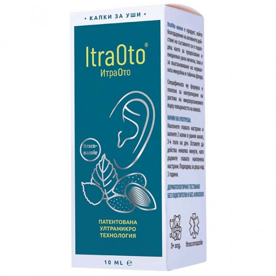 ИТРАОТО капки за уши 10 мл NATURPHARMA