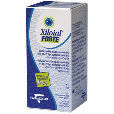 КСИЛОИАЛ ФОРТЕ без консервант капки за очи 10 мл NATURPHARMA