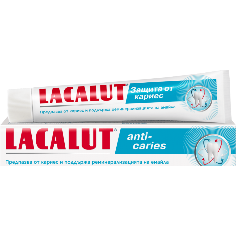 Lacalut Anti-Carries Паста за зъби х75 мл - Паста за зъби
