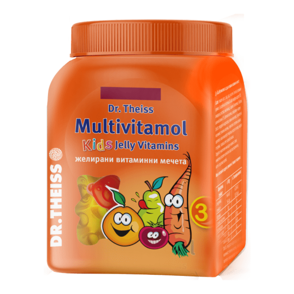 Д-р Тайс Мултивитамол Желирани витамини мечета за деца х50 броя - За деца