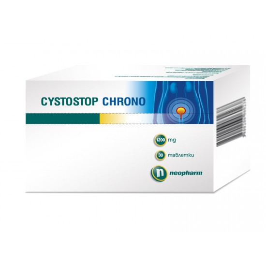 ᐉ ЦИСТОСТОП ХРОНО табл 1200 мг x 30 бр