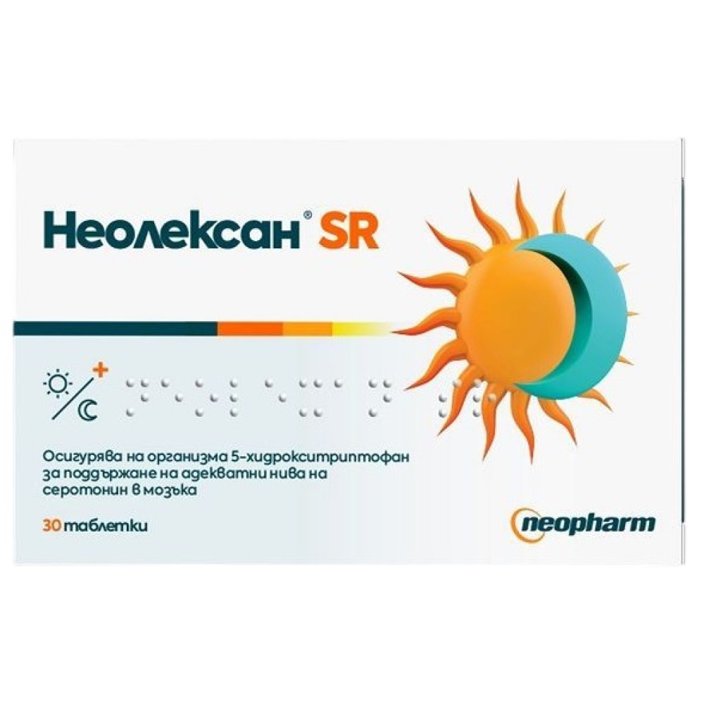 Neolexan SR 150 mg 30 tablets / Неолексан СР 150 мг 30 таблетки - Безсъние и напрежение