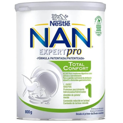 АДАПТИРАНО МЛЯКО НАН EXPERT PRO TOTAL CONFORT 1 (0-6 м) 800 г