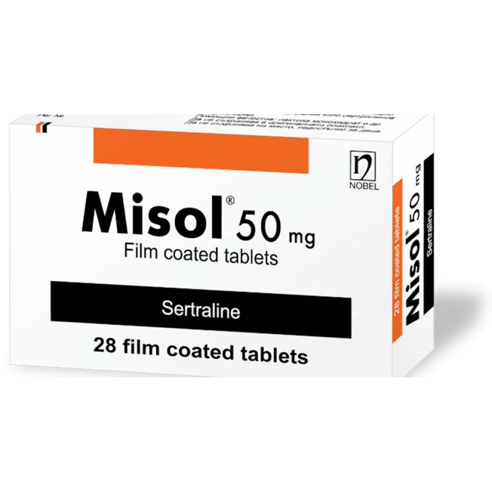 МИСОЛ табл 50 мг х 28 бр - Лекарства с рецепта