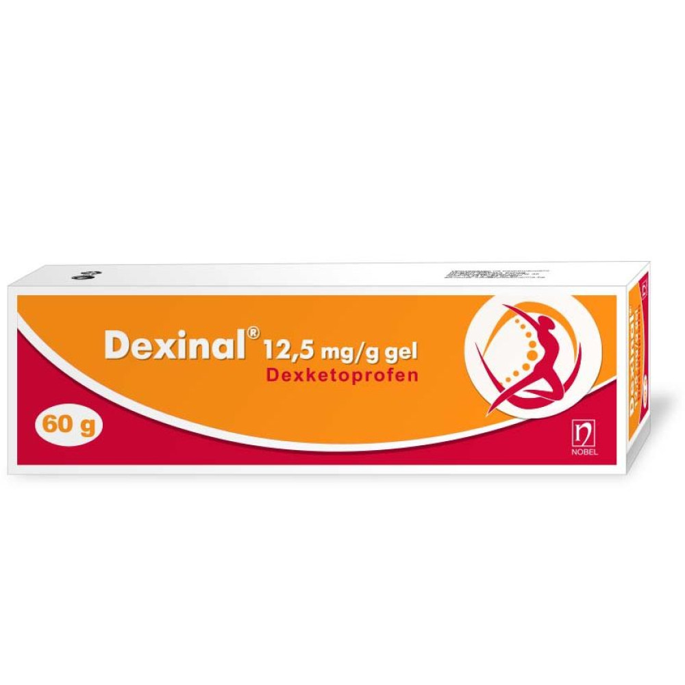ДЕКСИНАЛ гел 12,5 мг/г  60 г - Мускулна система