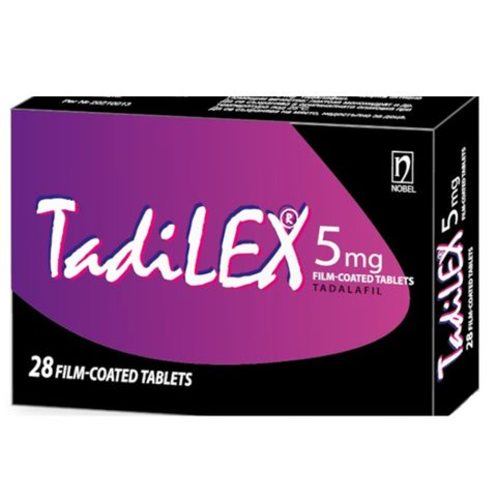 ТАДИЛЕКС табл 5 мг x 28 бр - Лекарства с рецепта