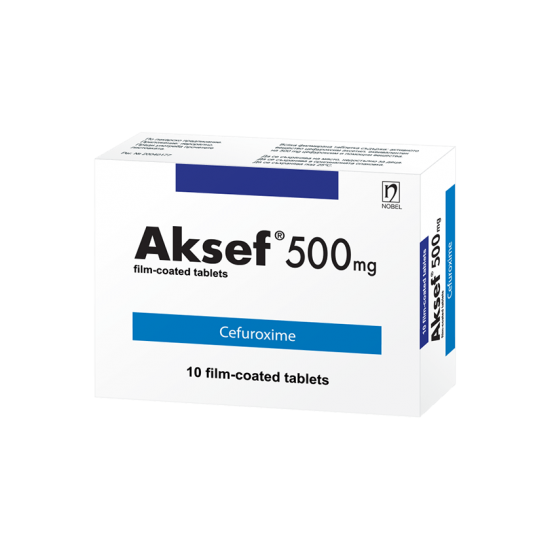 АКСЕФ табл 500 мг х 10 бр