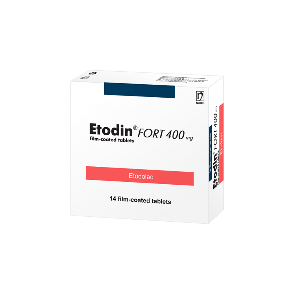 Etodin Fort 400 mg. 14 tabl. / Етодин Форт 400 мг. 14 табл. - Лекарства с рецепта