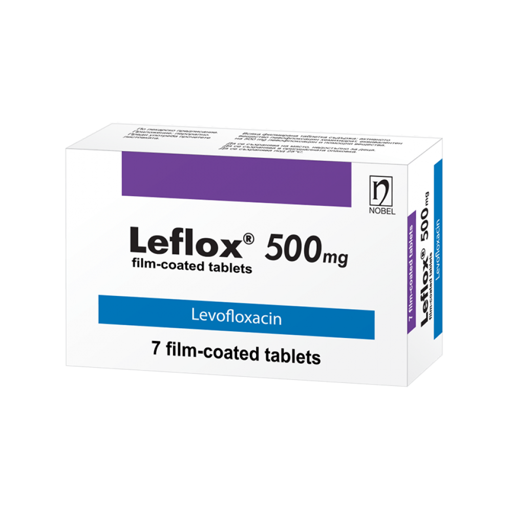 Leflox 500 mg 7 tablets / Лефлокс 500 мг 7 таблетки - Лекарства с рецепта