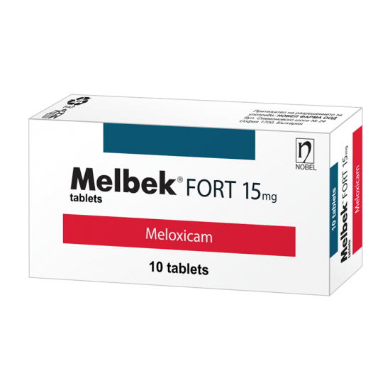 МЕЛБЕК ФОРТ табл 15 мг х 10 бр