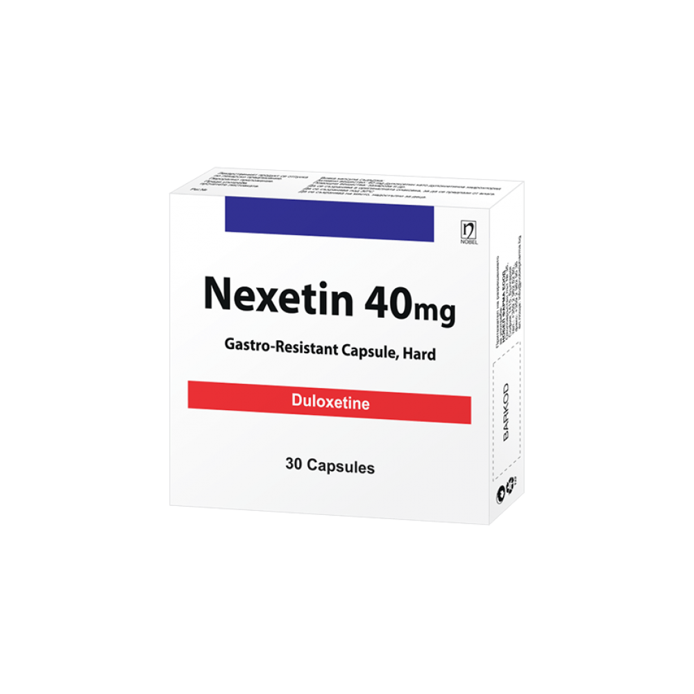 НЕКСЕТИН 40МГ X 30 КАПСУЛИ -