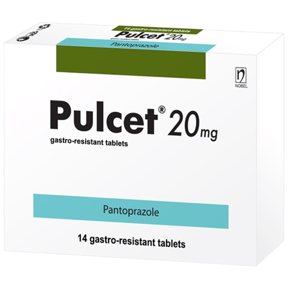 Pulcet 20 mg 14 tablets / Пулсет 20 мг 14 таблетки - Стомашно-чревни проблеми Pulcet 20 mg 14 tablets / Пулсет 20 мг 14 таблетки - Стомашно-чревни проблеми