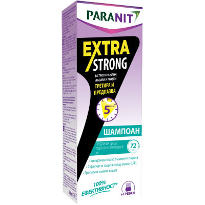 ПАРАНИТ EXTRA STRONG шампоан против въшки 200 мл