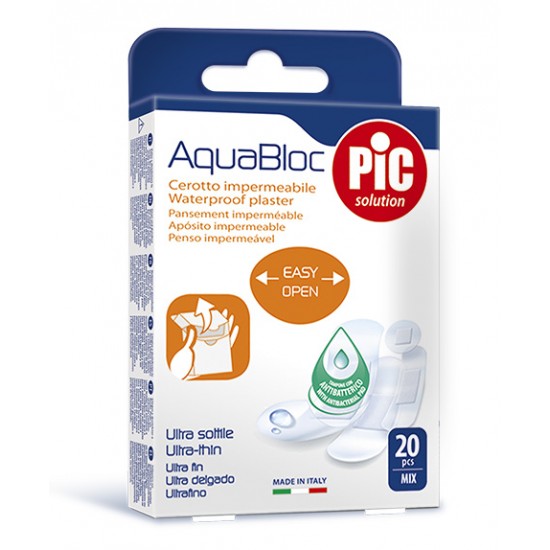 ПИК AQUA BLOC MEDIUM пластир х 20 бр