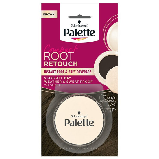 PALETTE мултифункционален временен ретуш за израстнали корени КАФЯВ 3 гр