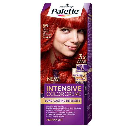 ПАЛЕТЕ INTENSE COLOR CREME боя за коса 7-887 СКАРЛЕТ