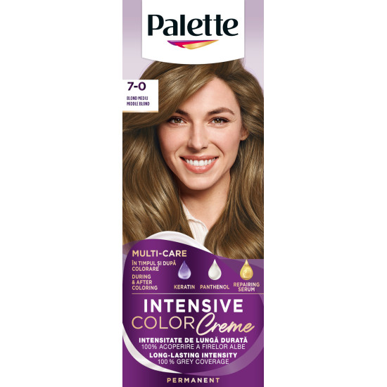 PALETTE INTENSE COLOR CREME боя за коса 7-0 СРЕДНО РУС