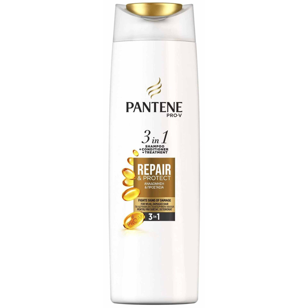 PANTENE PRO V REPAIR & PROTECT шампоан 3 в 1 за увредена коса 200 мл