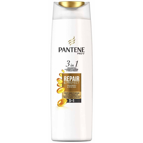 PANTENE PRO V REPAIR & PROTECT шампоан 3 в 1 за увредена коса 200 мл