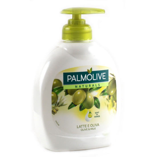 PALMOLIVE NATURALS MILK & OLIVE течен сапун мляко и маслина помпа 300 мл