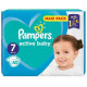 ПАМПЕРС ПЕЛЕНИ ACTIVE BABY 7 15+ кг x 40 бр + ПОДАРЪК МОКРИ КЪРПИ FRESH CLEAN x 52 бр - Грижа за детето