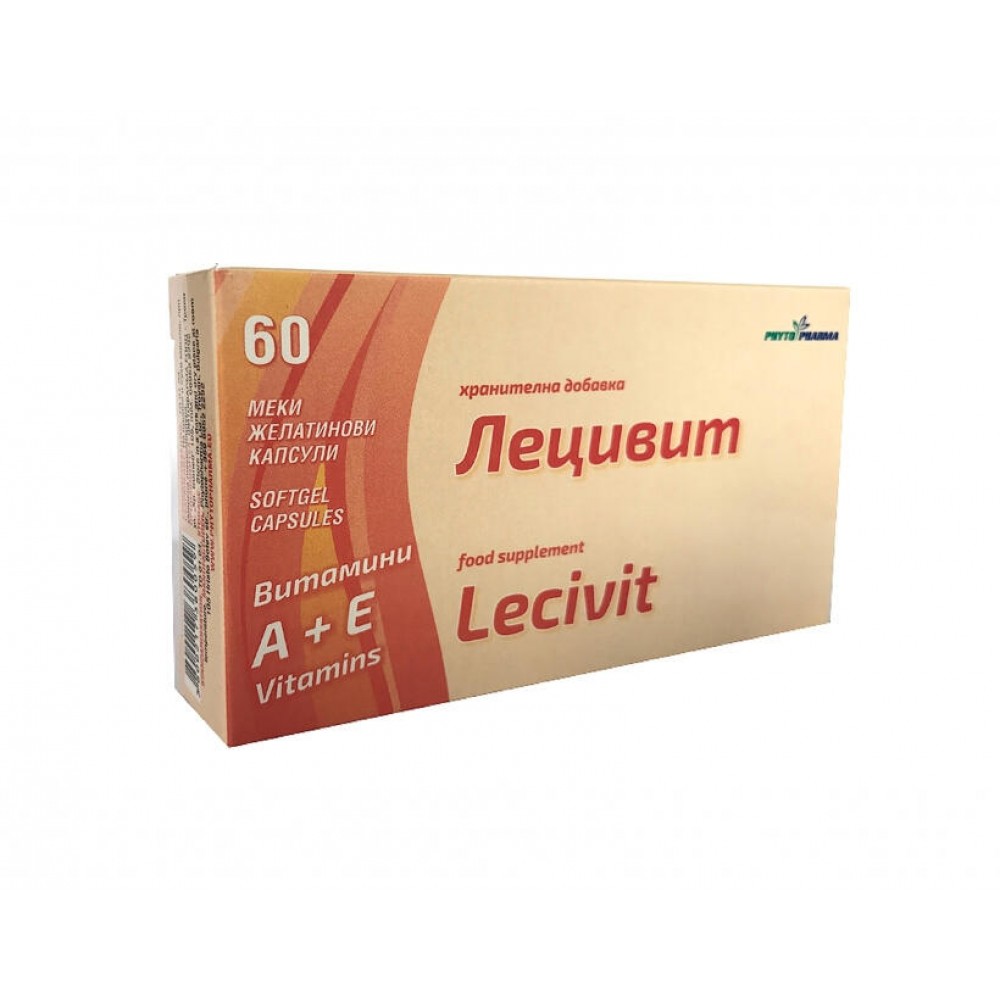 Lecivit 60 capsules Phytopharma / Лецивит 60 капсули Фитофарма - Имунитет