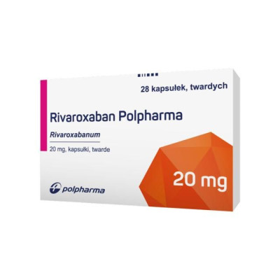 РИВАРОКСАБАН ПОЛФАРМА капс 20 мг х 28 бр