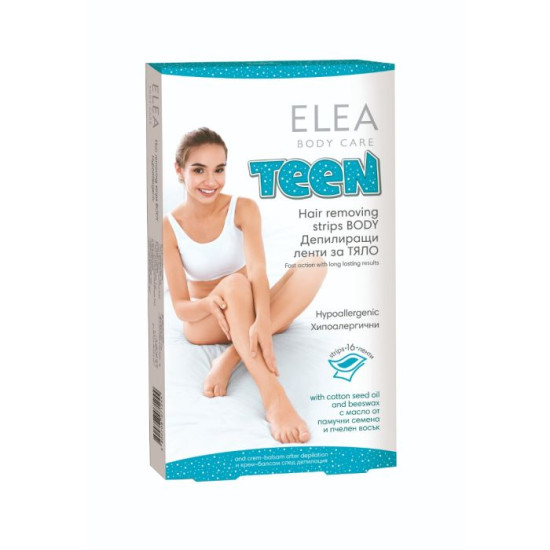 ELEA TEEN депилиращи ленти за тяло х 16 бр