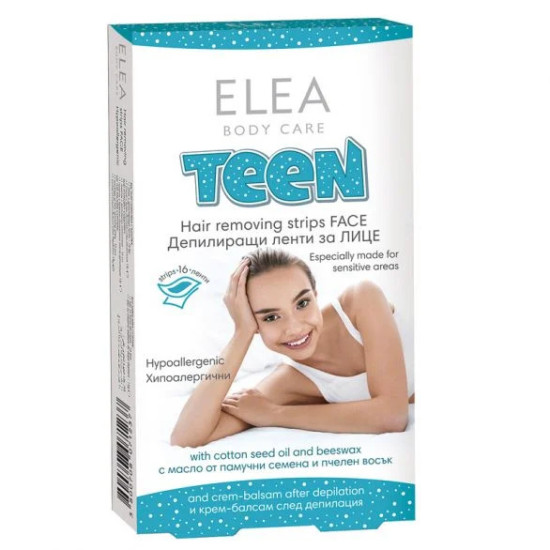 ЕЛЕА TEEN депилиращи ленти за лице х 16 бр