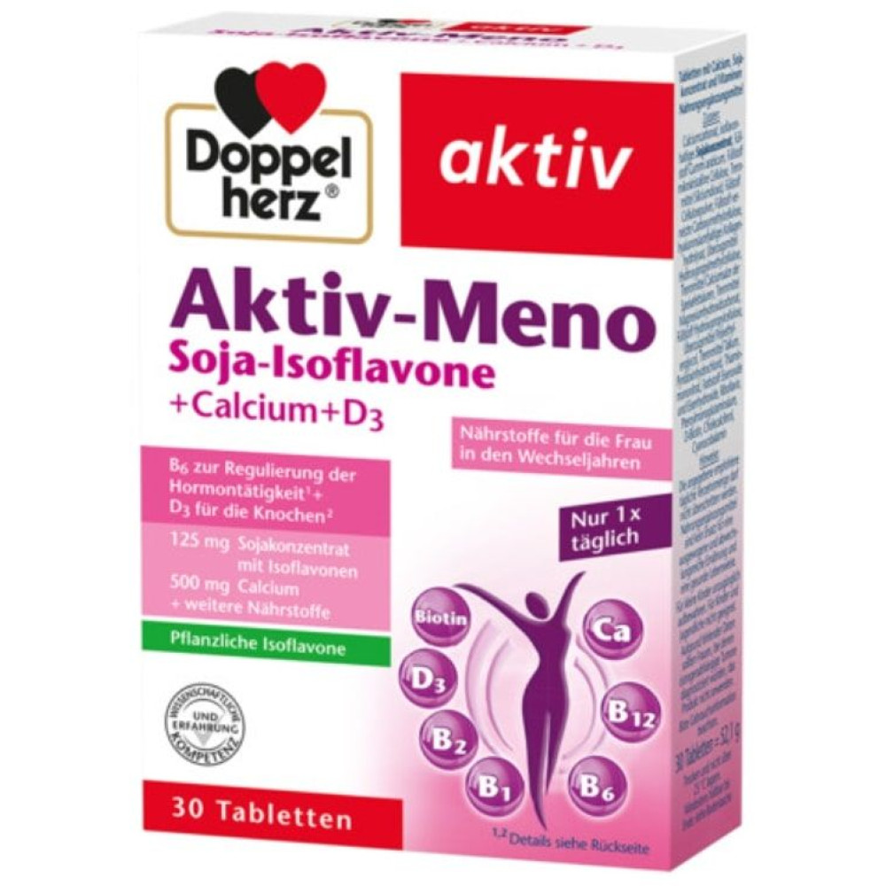 Doppelherz Active Мено при менопауза 30 капсули - Хормонален баланс Doppelherz Active Мено при менопауза 30 капсули - Хормонален баланс