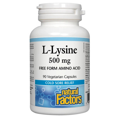 Л-ЛИЗИН табл 500 мг х 90 бр NATURAL FACTORS